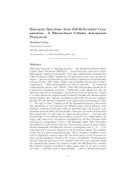 First page of Emergent Spacetime from Self-Referential Computation